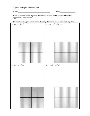 Glencoe Algebra 1 Workbook Answer Key Chapter 5 Ebluejay